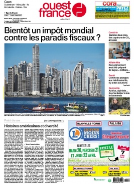 Ouest-France 19 avril 2021 Ouest-France N°20210419 du 19 avril 2021 à télécharger sur iPad