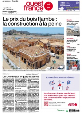 Ouest-France 14 juin 2021 Lisez Ouest-France - Avranches, Granville du 14 juin 2021 sur ePresse.fr