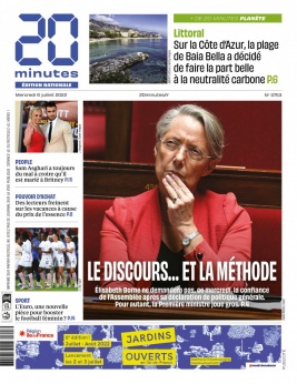 Read 20 Minutes - National from July 06, 2022 on ePresse.fr