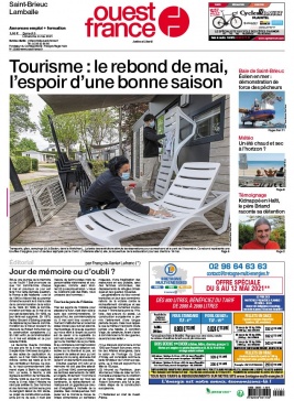 Ouest-France N°20210508 du 08 mai 2021 à télécharger sur iPad