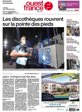 Ouest-France N°20210709 du 09 juillet 2021 à télécharger sur iPad