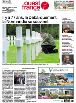Ouest-France 05 juin 2021 Ouest-France N°20210605 du 05 juin 2021 à télécharger sur iPad