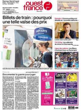 Ouest-France N°20220604 du 04 juin 2022 à télécharger sur iPad