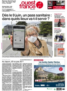 Ouest-France N°20210526 du 26 mai 2021 à télécharger sur iPad