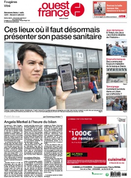 Ouest-France N°20210721 du 21 juillet 2021 à télécharger sur iPad