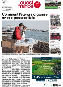Ouest-France N°20210714 du 14 juillet 2021 à télécharger sur iPad