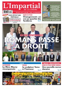 L'Impartial de la Drôme N°3626 du 01 juillet 2021 à télécharger sur iPad
