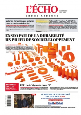 Lisez L'Echo Drôme-Ardèche du 16 novembre 2024 sur ePresse.fr