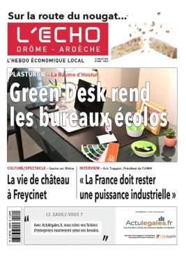 L'Echo Drôme-Ardèche N°2485 du 31 juillet 2021 à télécharger sur iPad