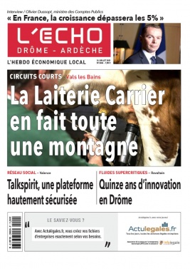 L'Echo Drôme-Ardèche N°2484 du 24 juillet 2021 à télécharger sur iPad