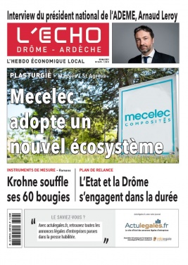 L'Echo Drôme-Ardèche N°2473 du 08 mai 2021 à télécharger sur iPad