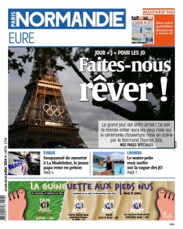 Lisez Paris-Normandie - Eure du 26 juillet 2024 sur ePresse.fr