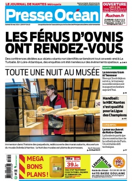 Lisez Presse Océan - Nantes Métropole, Nord et Sud du 18 mai 2024 sur ePresse.fr