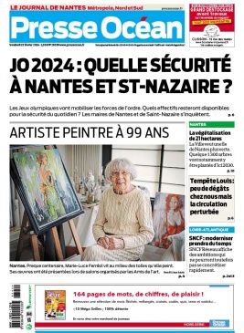 Lisez Presse Océan - Nantes Métropole, Nord et Sud du 23 février 2024 sur ePresse.fr