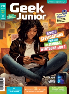 Geek Junior N°44 du 02 avril 2024 à télécharger sur iPad