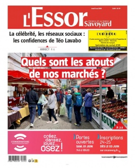 Lisez L'Essor Savoyard - Annecy et sa région du 09 mai 2024 sur ePresse.fr