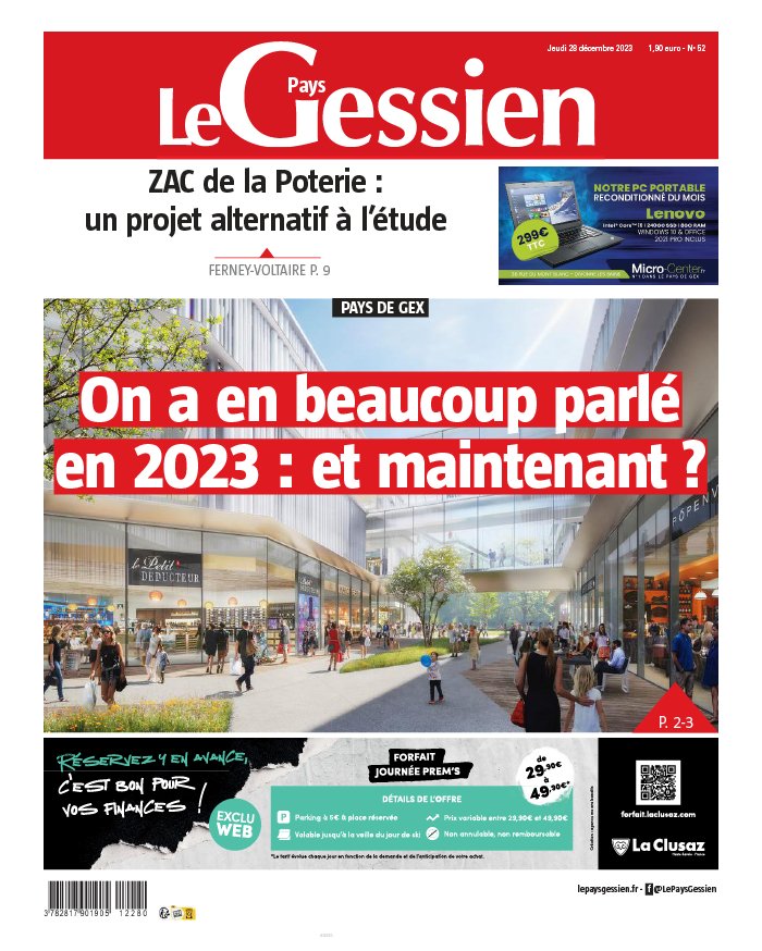 Lisez Le Pays Gessien du 28 décembre 2023 sur ePresse.fr