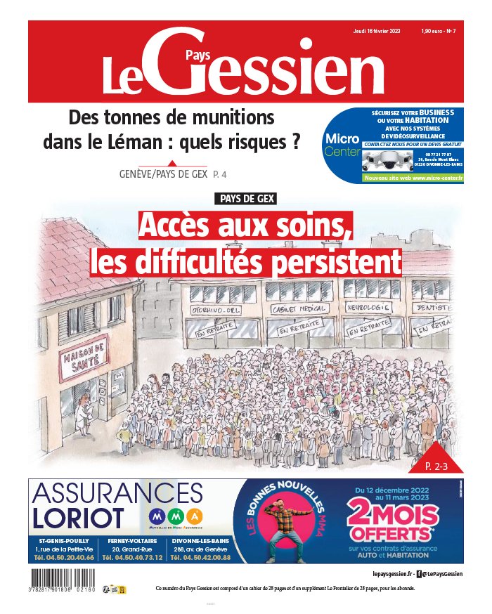 Le Pays Gessien N°59 du 16 février 2023 à télécharger sur iPad