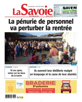 La Savoie N°2144 du 01 septembre 2022 à télécharger sur iPad