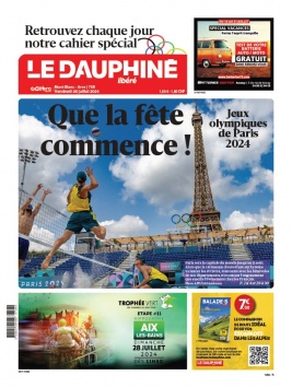 Lisez Le Dauphiné Libéré - Mont-Blanc, Arve du 26 juillet 2024 sur ePresse.fr