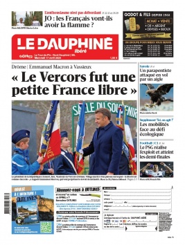 Lisez Le Dauphiné Libéré - La Tour du Pin et Nord-Dauphiné du 17 avril 2024 sur ePresse.fr