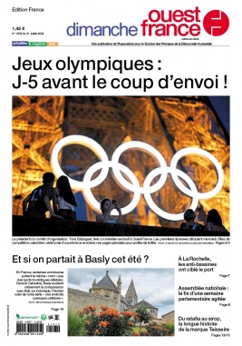 Lisez Ouest-France Dimanche Edition France  du 21 juillet 2024 sur ePresse.fr