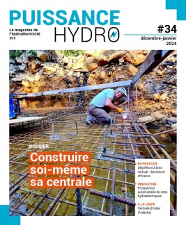 Puissance Hydro, le magazine de l'hydroélectricité N°34 du 01 décembre 2023 à télécharger sur iPad