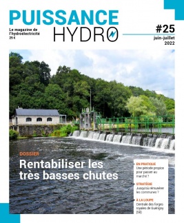 Puissance Hydro, le magazine de l'hydroélectricité N°25 du 01 juin 2022 à télécharger sur iPad