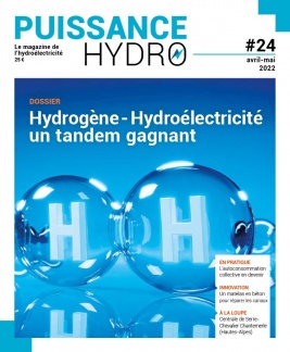 Puissance Hydro, le magazine de l'hydroélectricité N°24 du 01 avril 2022 à télécharger sur iPad