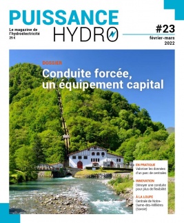 Puissance Hydro, le magazine de l'hydroélectricité N°23 du 01 février 2022 à télécharger sur iPad