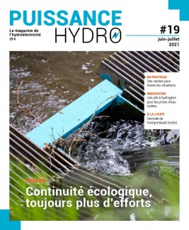 Puissance Hydro, le magazine de l'hydroélectricité N°19 du 01 juin 2021 à télécharger sur iPad