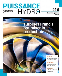 Puissance Hydro, le magazine de l'hydroélectricité N°16 du 01 décembre 2020 à télécharger sur iPad