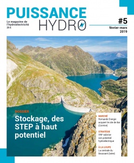 Puissance Hydro, le magazine de l'hydroélectricité N°5 du 01 février 2019 à télécharger sur iPad