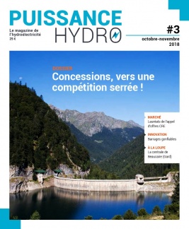 Puissance Hydro, le magazine de l'hydroélectricité N°3 du 01 octobre 2018 à télécharger sur iPad