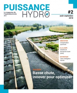 Puissance Hydro, le magazine de l'hydroélectricité N°2 du 01 août 2018 à télécharger sur iPad