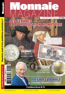 Monnaie Magazine 27 octobre 2022