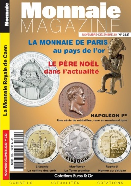 Monnaie Magazine N°232 du 01 novembre 2020 à télécharger sur iPad