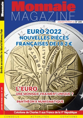 Monnaie Magazine 04 janvier 2022