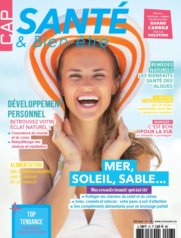CAP SANTE & Bienêtre N°27 du 22 juin 2022 à télécharger sur iPad