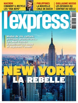 L'Express N°3459 du 18 octobre 2017 à télécharger sur iPad