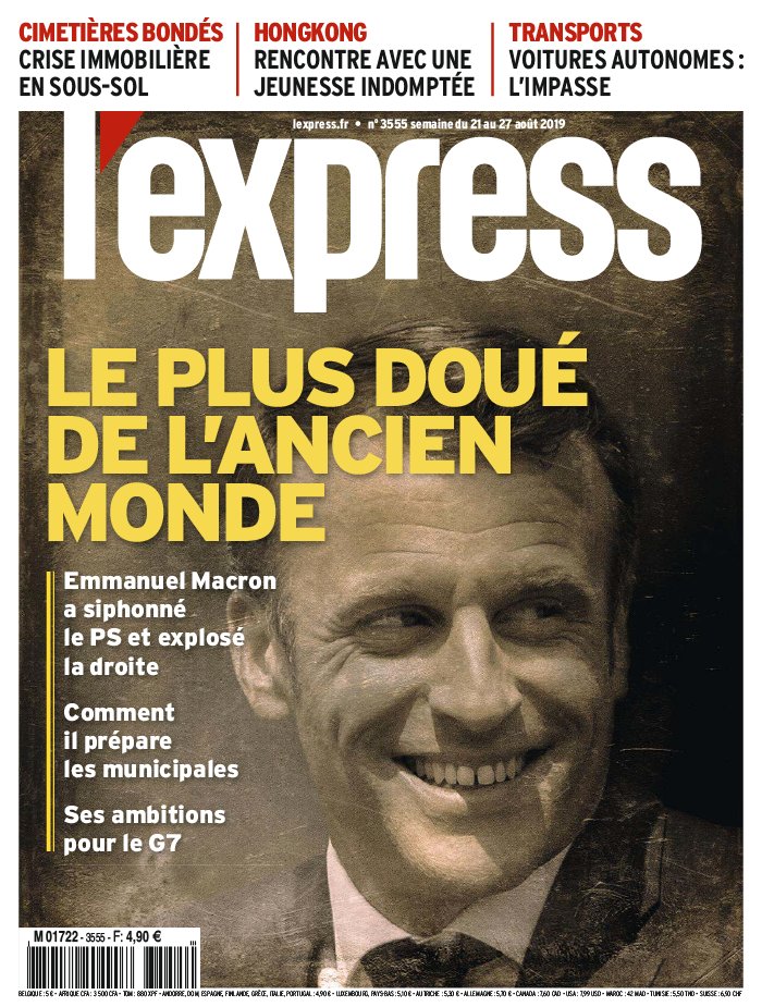 L'Express 21 août 2019 Abonnement à L’Express Pas Cher avec le BOUQUET INFO ePresse.fr
