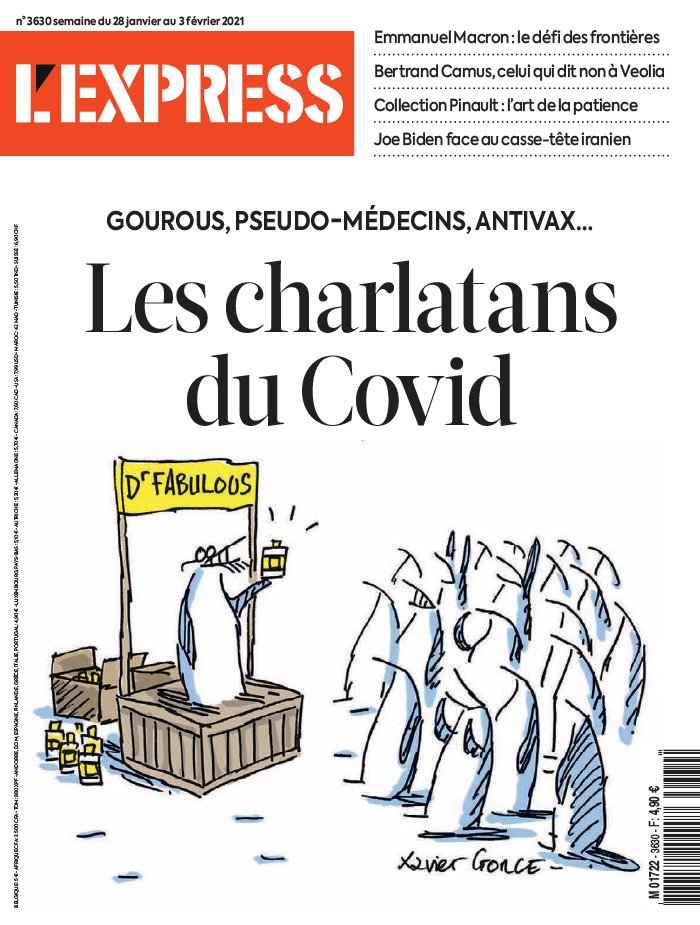 L'Express 28 janvier 2021 L'Express N°3630 du 28 janvier 2021 à télécharger sur iPad