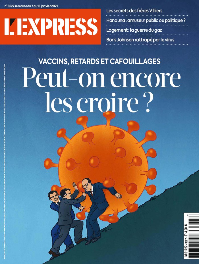 L'Express 07 janvier 2021 L'Express N°3627 du 07 janvier 2021 à télécharger sur iPad