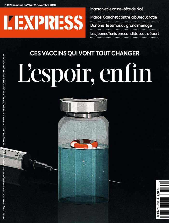 L'Express 19 novembre 2020 Abonnement à L’Express Pas Cher avec le BOUQUET INFO ePresse.fr