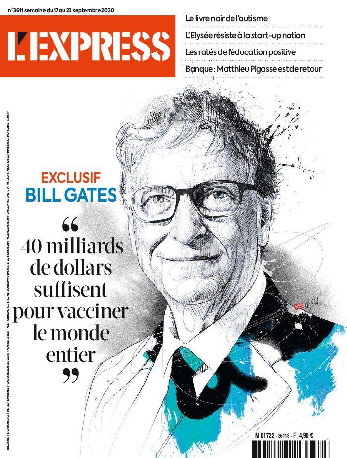 L'Express 17 septembre 2020 Abonnement à L’Express Pas Cher avec le BOUQUET INFO ePresse.fr