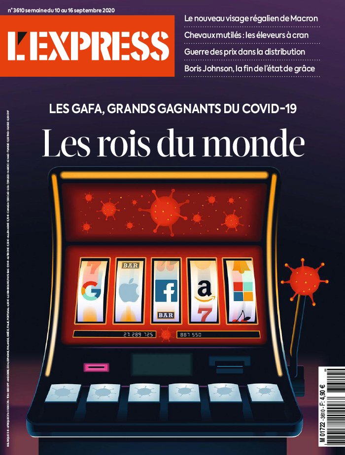 L'Express 10 septembre 2020 L'Express N°3610 du 10 septembre 2020 à télécharger sur iPad