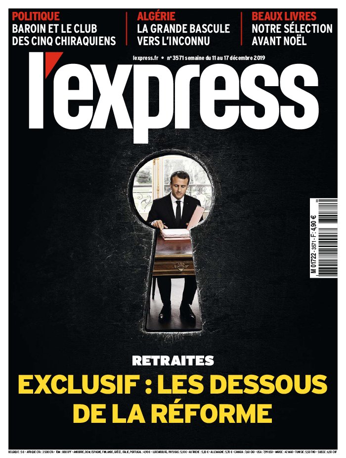 L'Express 11 décembre 2019 Abonnement à L’Express Pas Cher avec le BOUQUET INFO ePresse.fr