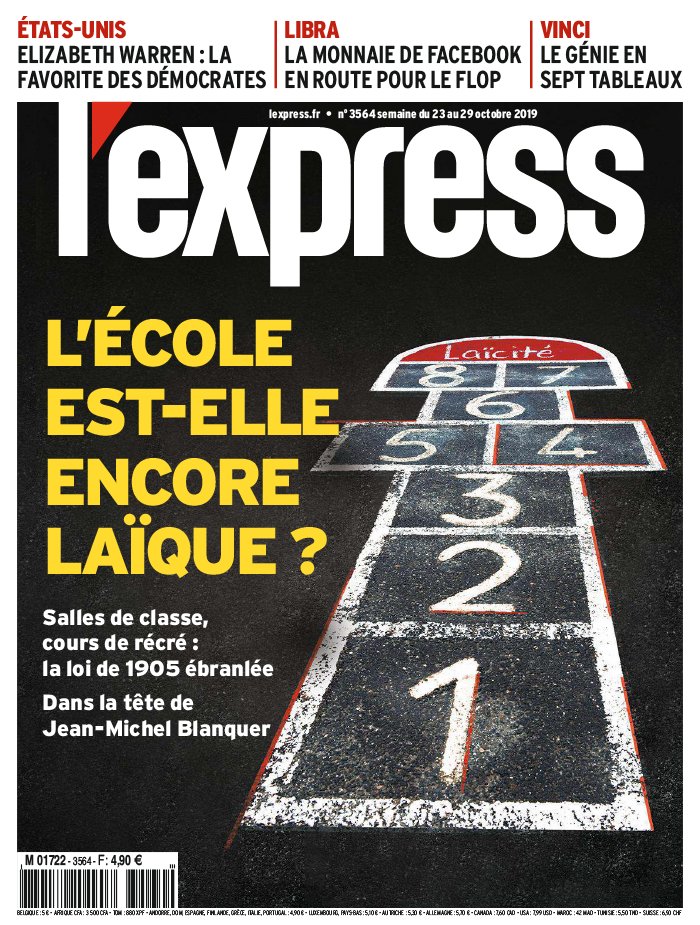 L'Express 23 octobre 2019 L'Express N°3564 du 23 octobre 2019 à télécharger sur iPad
