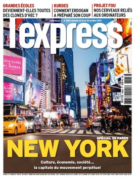 L'Express N°3563 du 16 octobre 2019 à télécharger sur iPad