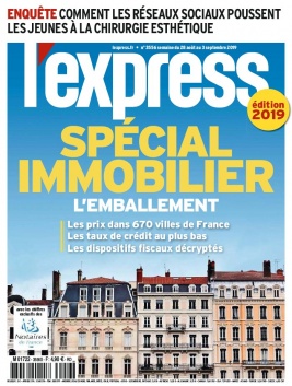 L'Express N°3556 du 28 août 2019 à télécharger sur iPad